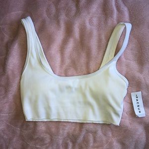 Adorable Kendall & Kylie white bikini top